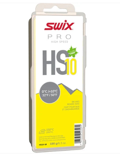 Swix HS10 Yellow, 0°C/+10°C, 180g