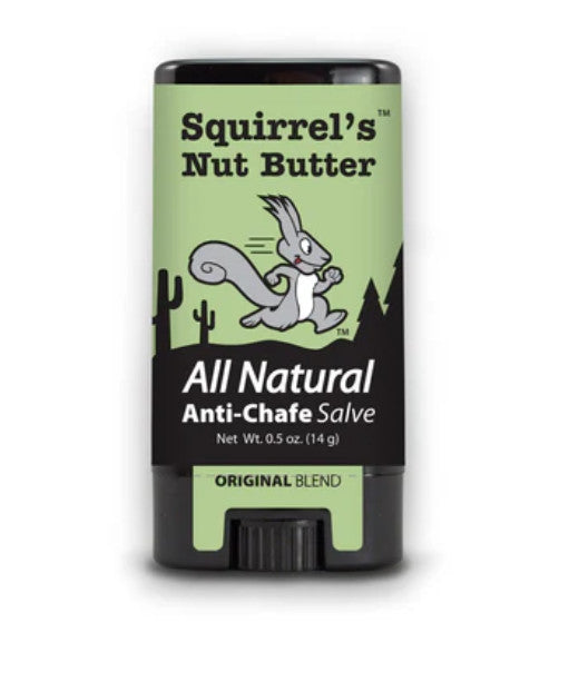 Squirrel's Nut Butter Natural Anti-Chafe Salve 0.5 oz Pocket Stick