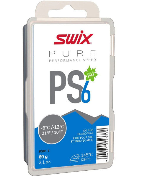 Swix PS6 Blue, -6°C/-12°C, 60g