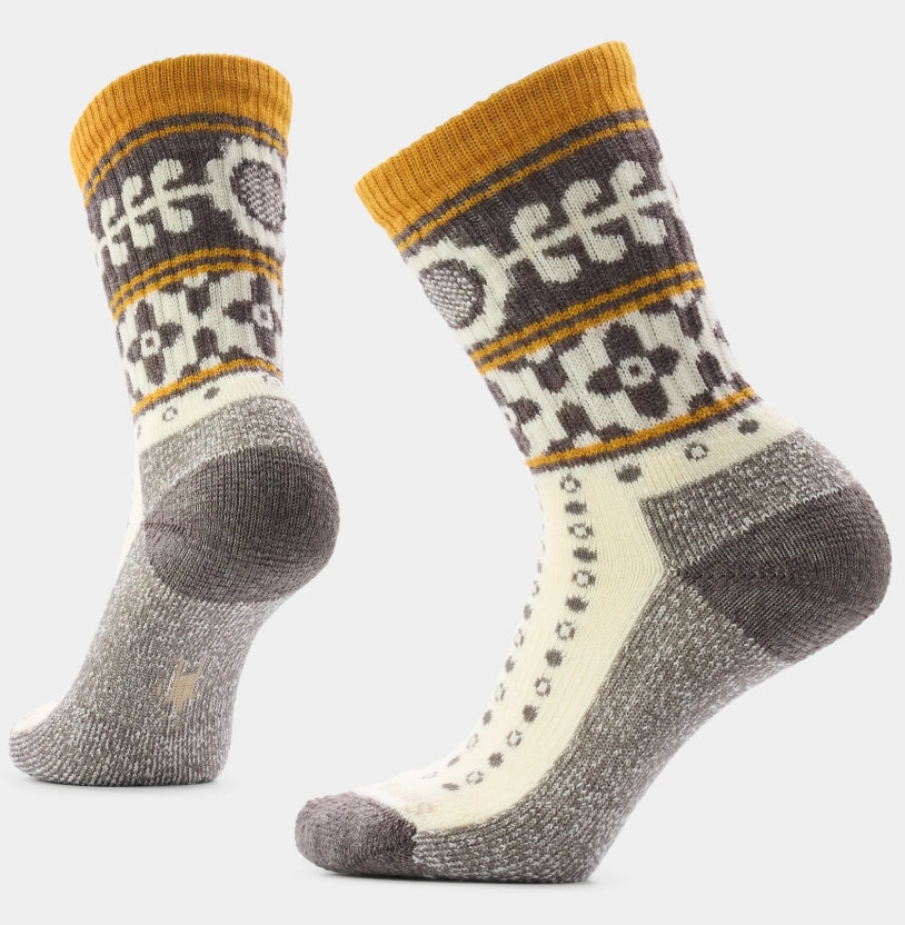Smartwool Everyday Cozy Sunflower Sweater Crew Socks Womens