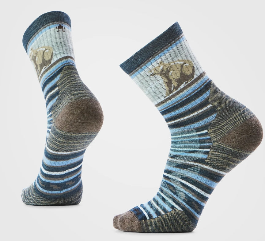 Smartwool Hike Targeted Cushion Bear Stripe Sock