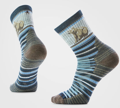 Smartwool Hike Targeted Cushion Bear Stripe Sock