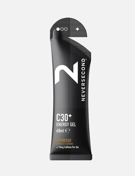 Neversecond C30+ Caffeinated Energy Gel 12 Pack