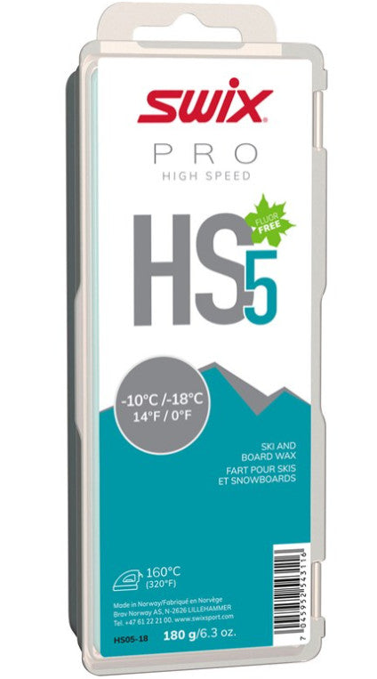 Swix HS5 Turquoise, -10°C/-18°C, 180g