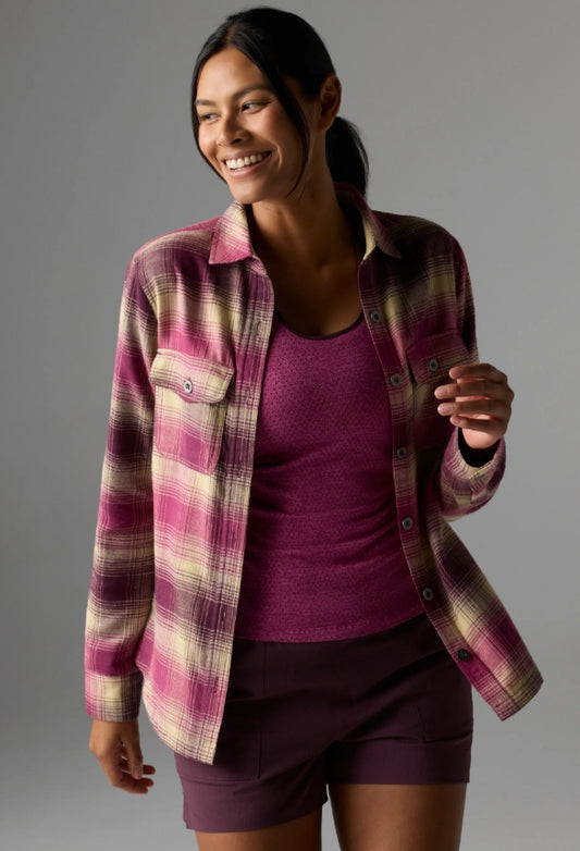 Rabbit High Country Lined Flannel Lined Shirt Women