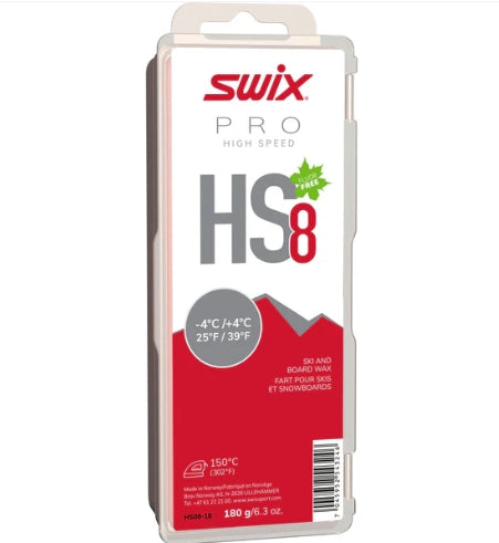Swix HS8 Red, -4°C/+4°C, 180g