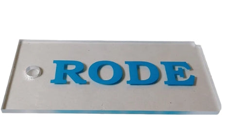 Rode Plexiglass Scraper, 4mm