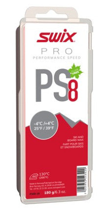 Swix PS8 Red, -4°C/+4°C, 180g