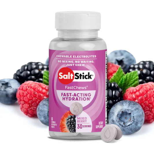 SaltStick FastChews Mixed Berry 60 ct Bottle