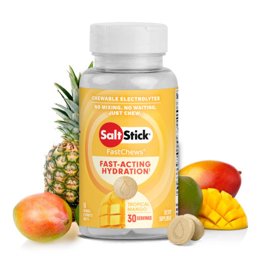 SaltStick FastChews Tropical Mango 60 ct Bottle