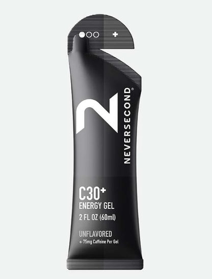 Neversecond C30+ Caffeinated Energy Gel 12 Pack