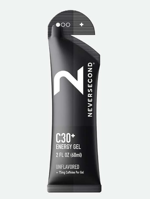 Neversecond C30+ Caffeinated Energy Gel 12 Pack