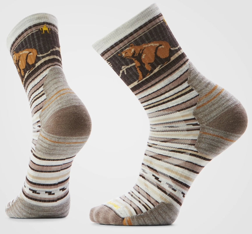 Smartwool Hike Targeted Cushion Bear Stripe Sock