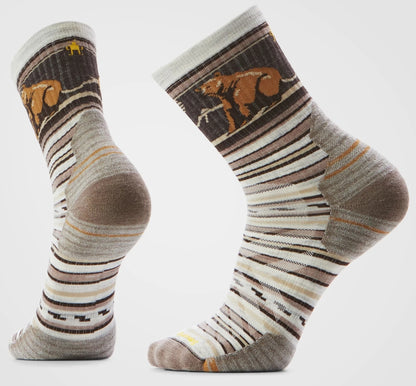 Smartwool Hike Targeted Cushion Bear Stripe Sock