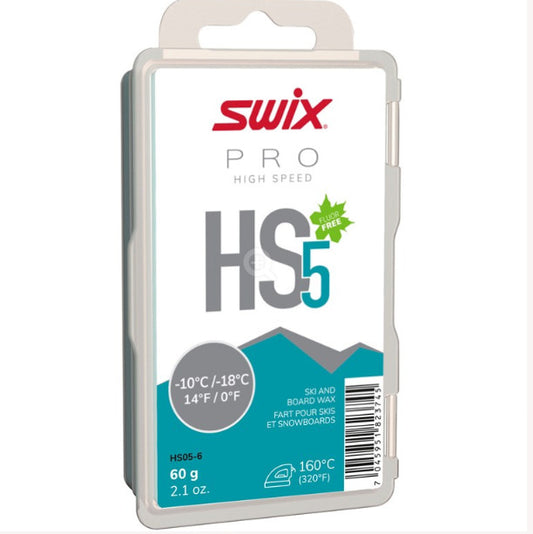 Swix HS5 Turquoise, -10°C/-18°C, 60g