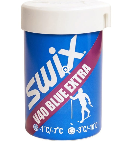 Swix V40 Blue Extra Hardwax -1/-7C, 45g