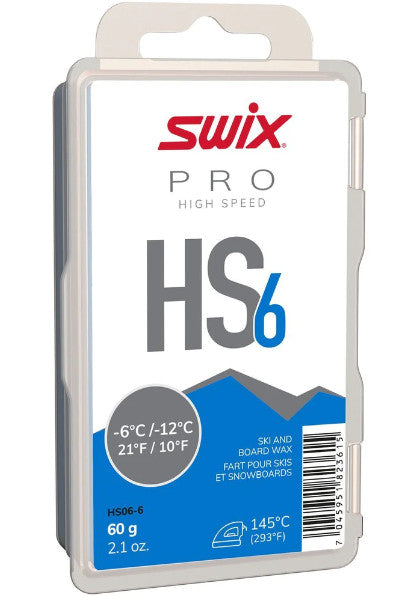 Swix HS6 Blue -6 to -12,  60g